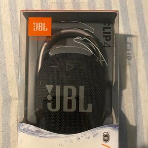 Brand new in the Box JBL Clip4 Bluetooth wireless speaker. New in the box. Loud